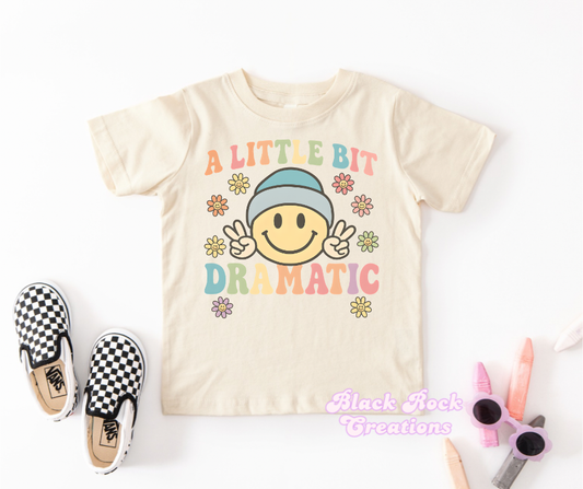 little bit dramatic tee - infant & toddler