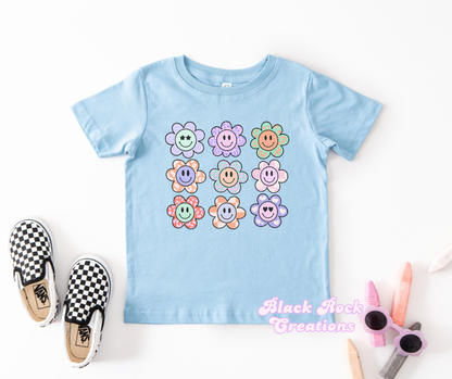 happy flowers tee - infant & toddler