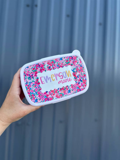 Kids school snack boxes custom