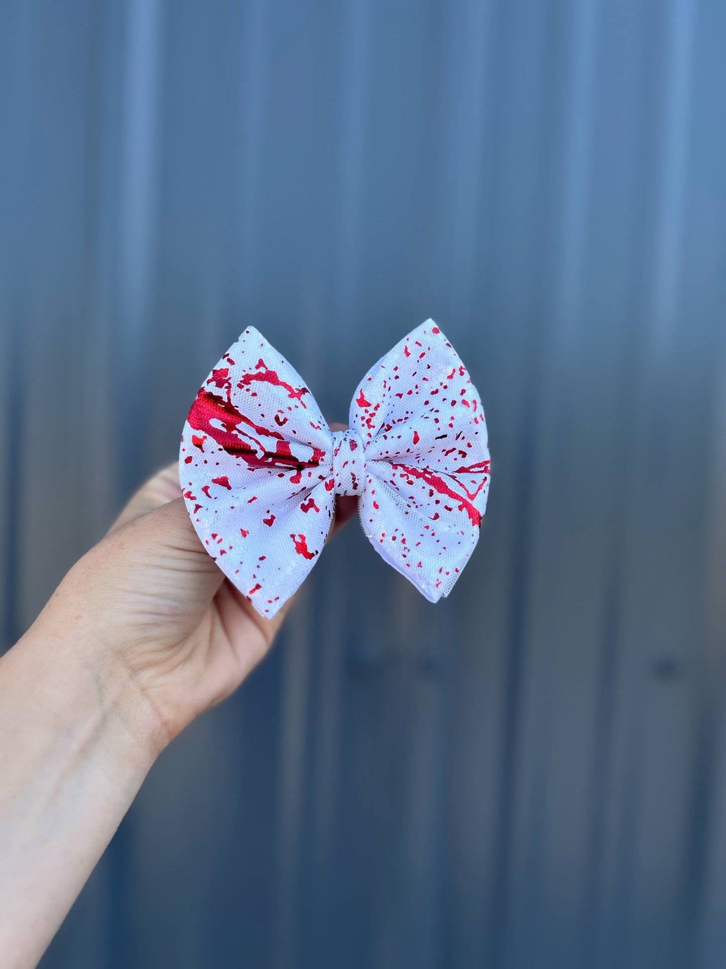 Layered splatter bows - many styles