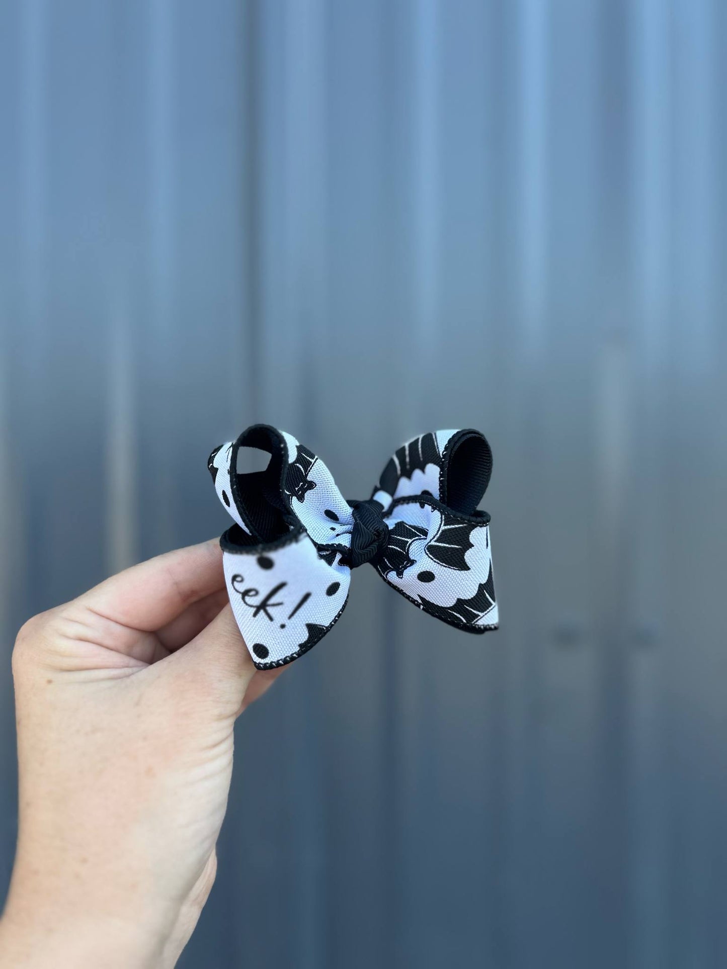 Eeeeeek ribbon bow - 4" or 3.5"