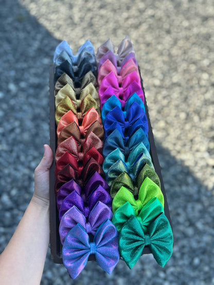 Hologram bow BUNDLE - 30 colors you choose style