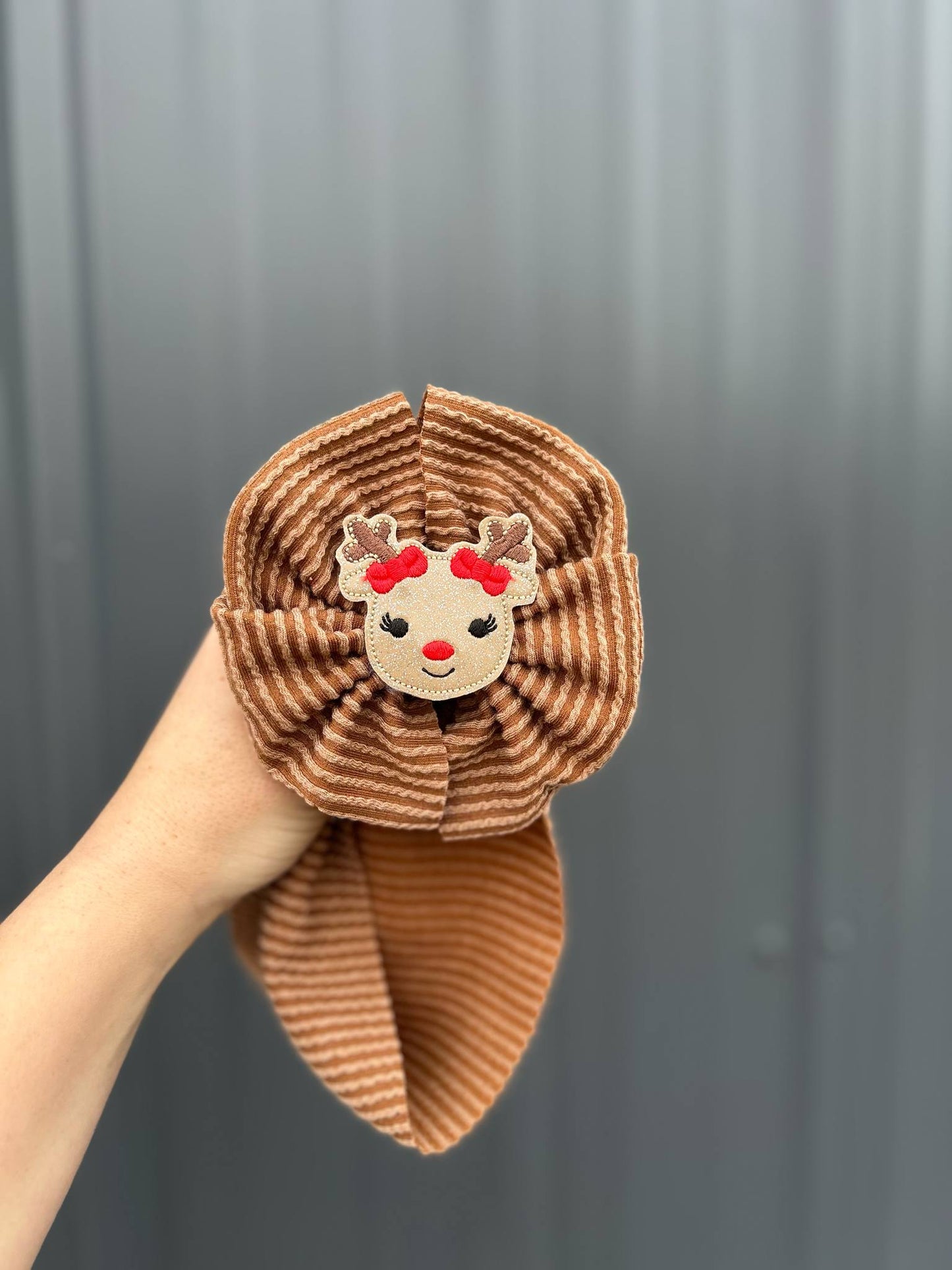 Reindeer feltie bow - all styles