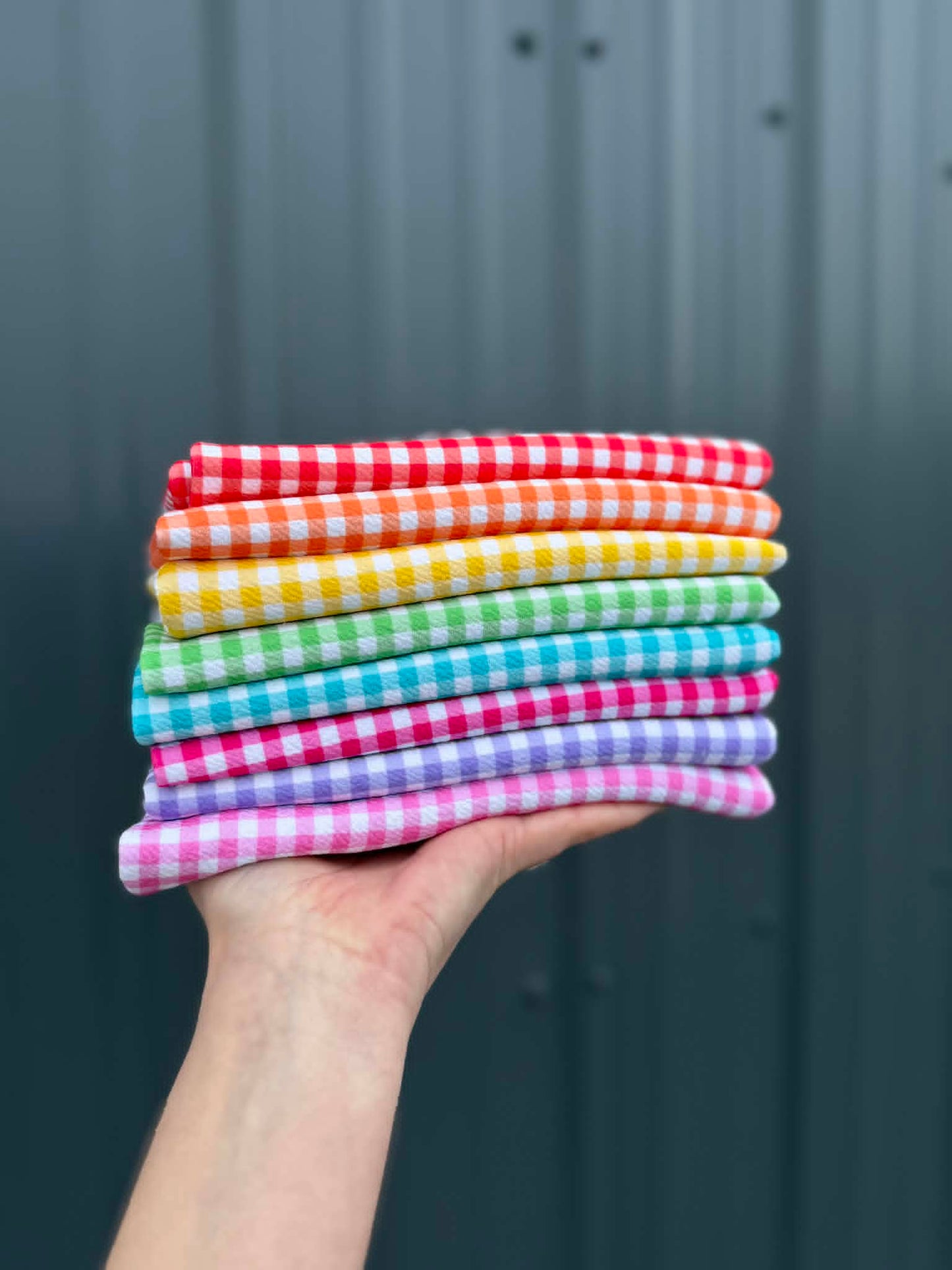 Gingham bow BUNDLE