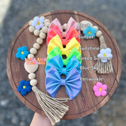 Spandex Holo bows 2.0 - more styles