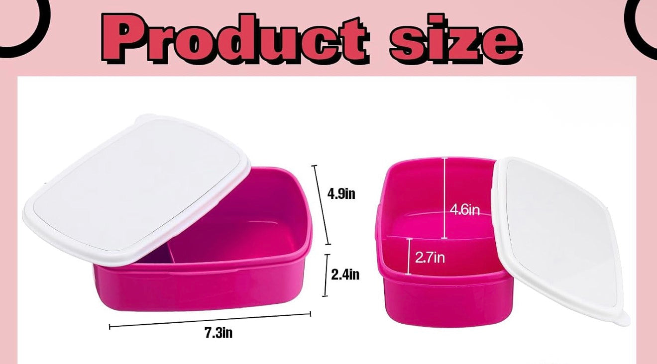 Kids school snack boxes custom