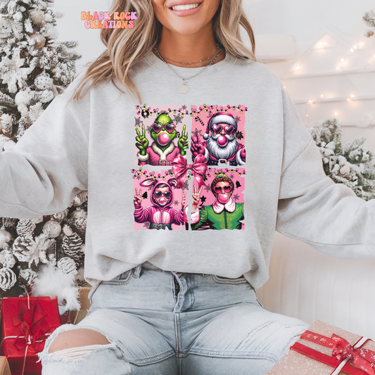 Christmas people sweatshirt