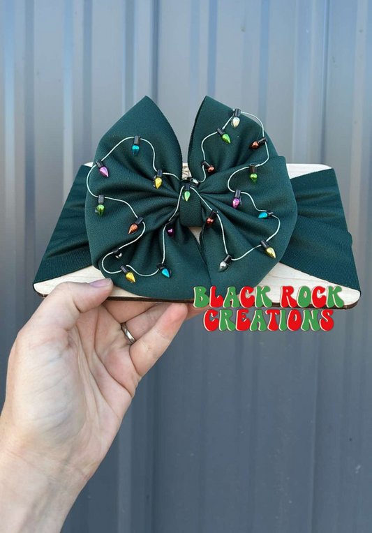Christmas lights bow - multiple styles