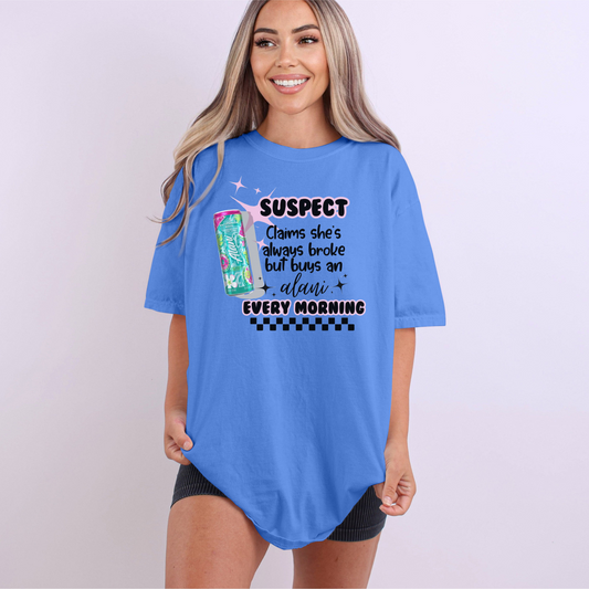 claims she's broke comfort colors tshirt