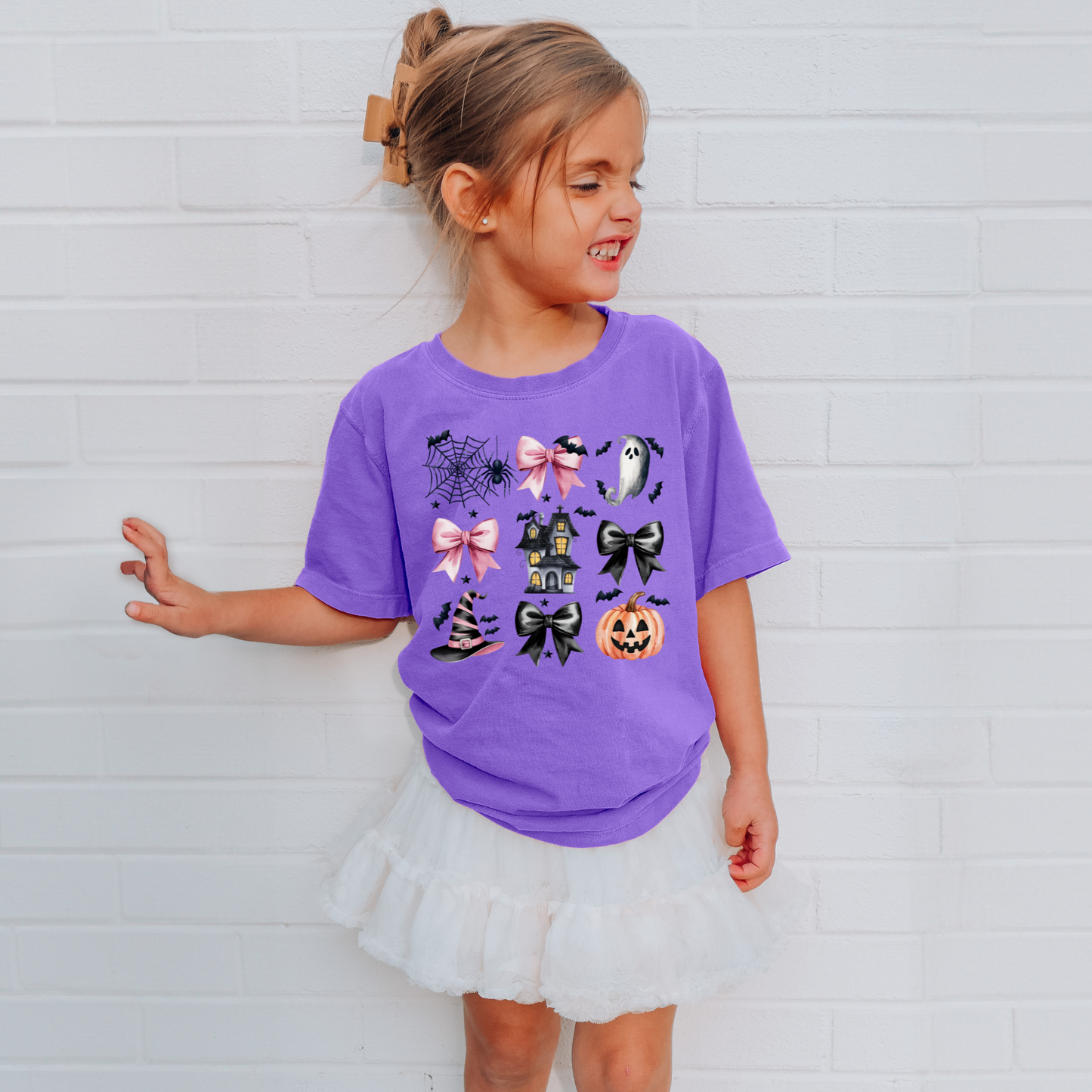 Halloween Coquette toddler tee