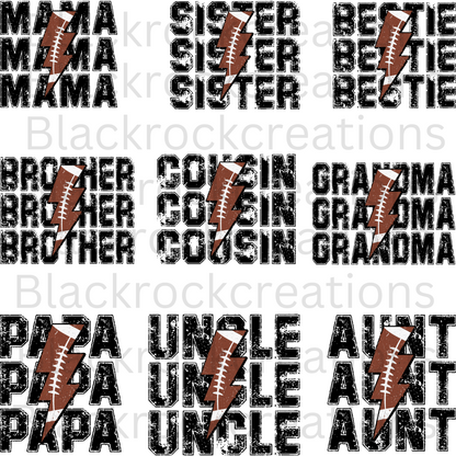 football family personalized tshirt bella canvas