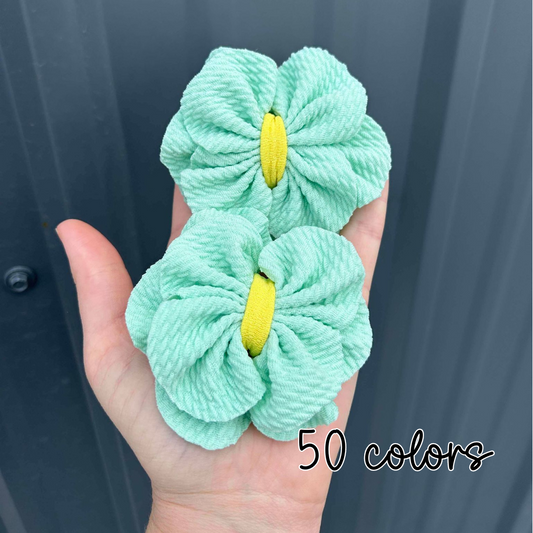 Flower 3" piggy sets