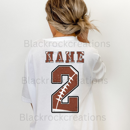 football family personalized tshirt bella canvas