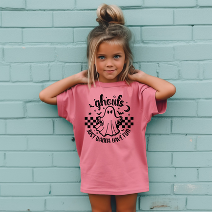 Ghouls just wanna have fun toddler tee