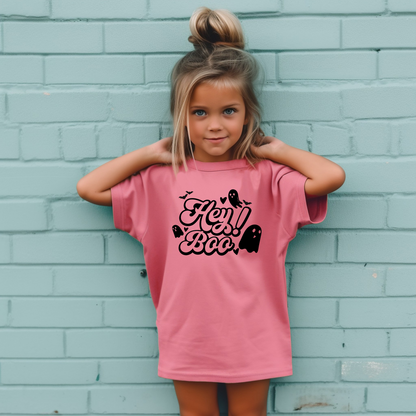 Hey boo toddler tee