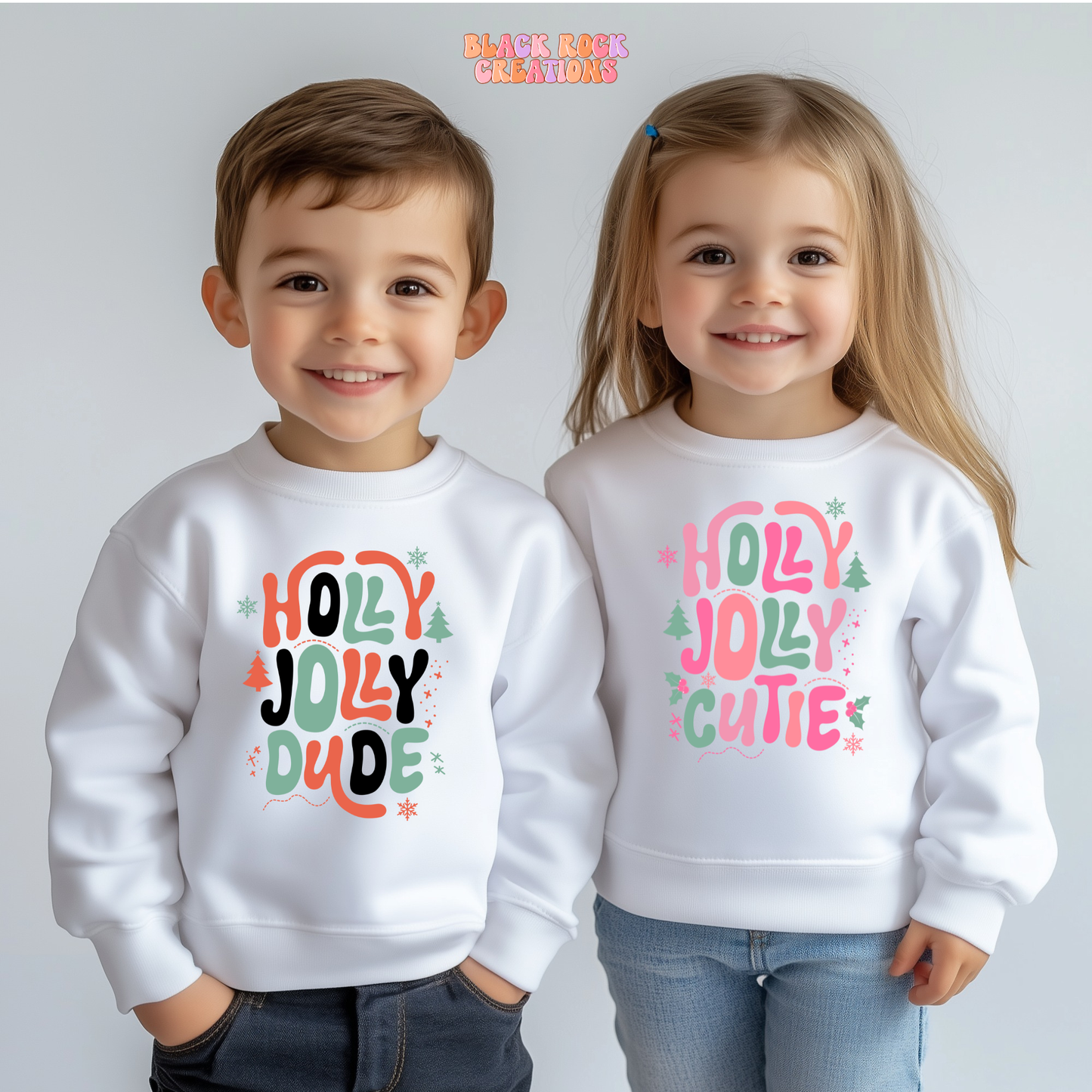 Holly Jolly toddler sweatshirt