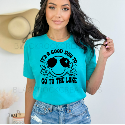 its a good day to go to the lake tshirt bella canvas