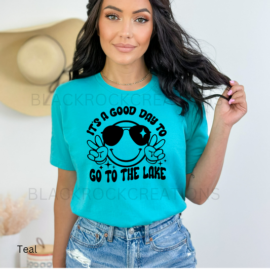 its a good day to go to the lake tshirt bella canvas