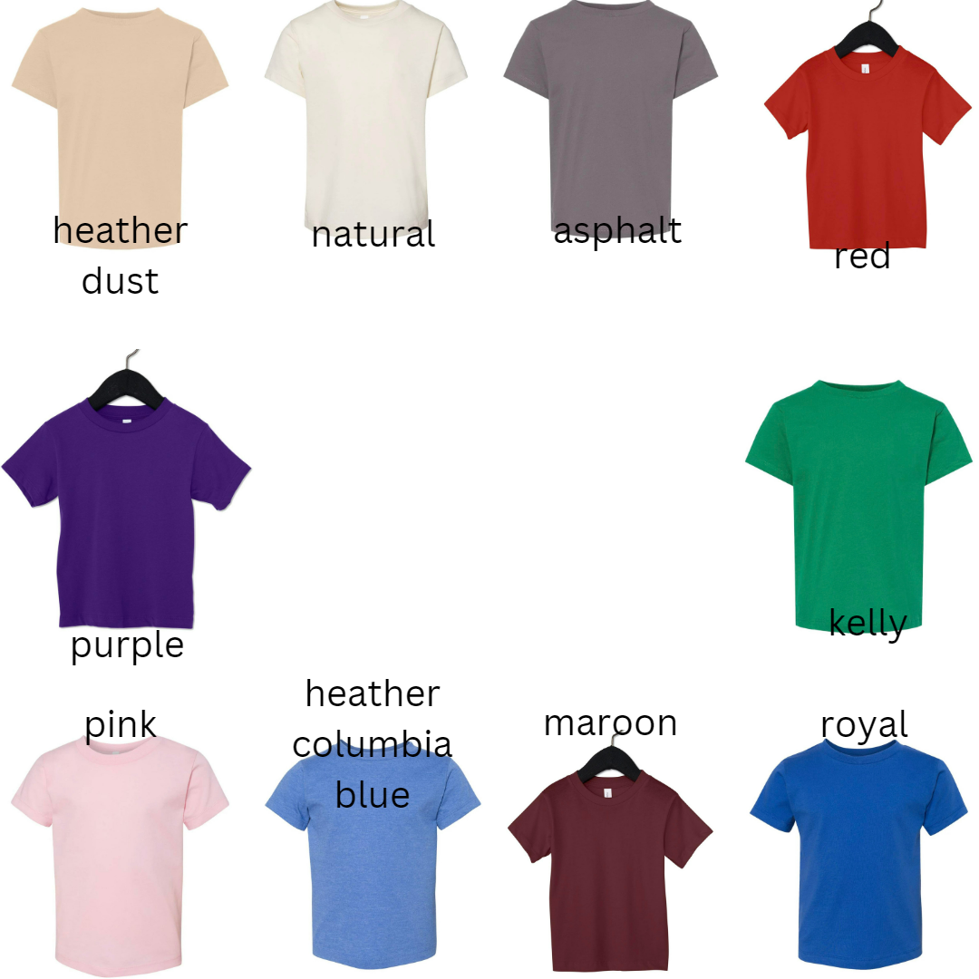 first day of school tshirt - girl colors