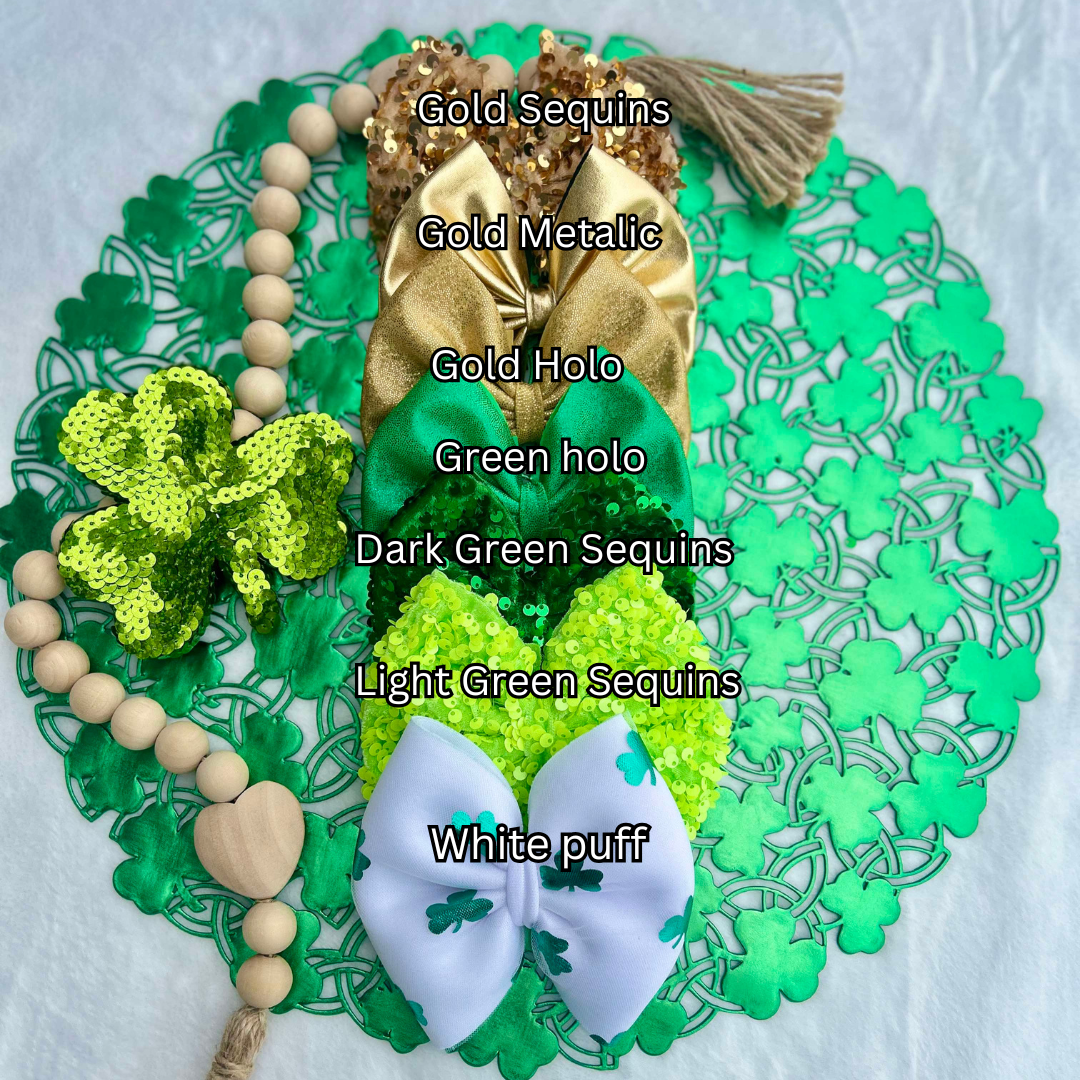 St. Patricks day bows