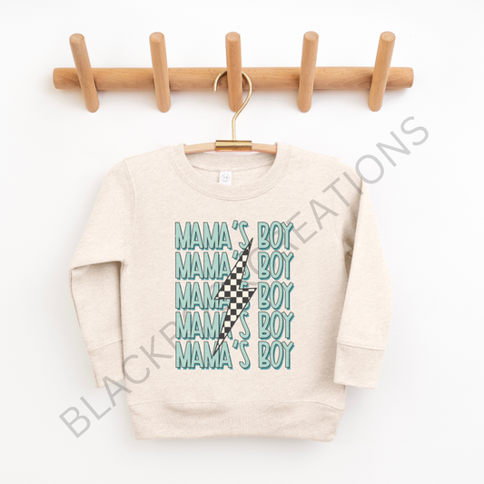 mamas boy toddler sweatshirt