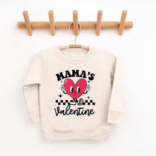 Toddler mamas valentine valentines day sweatshirt