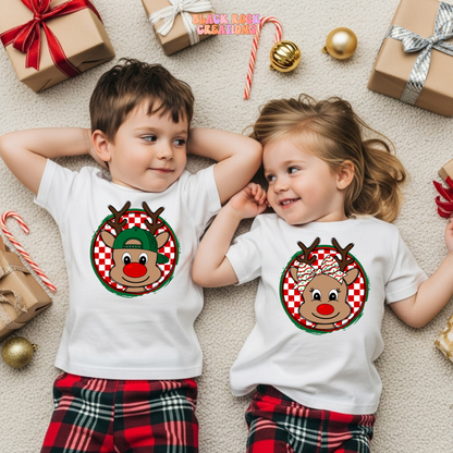 reindeer toddler tee