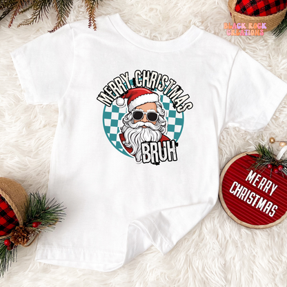 Merry Christmas Bruh toddler tee