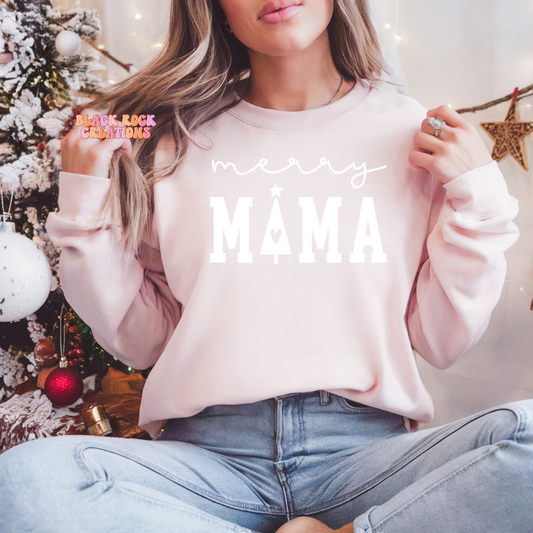 Merry mama sweatshirt