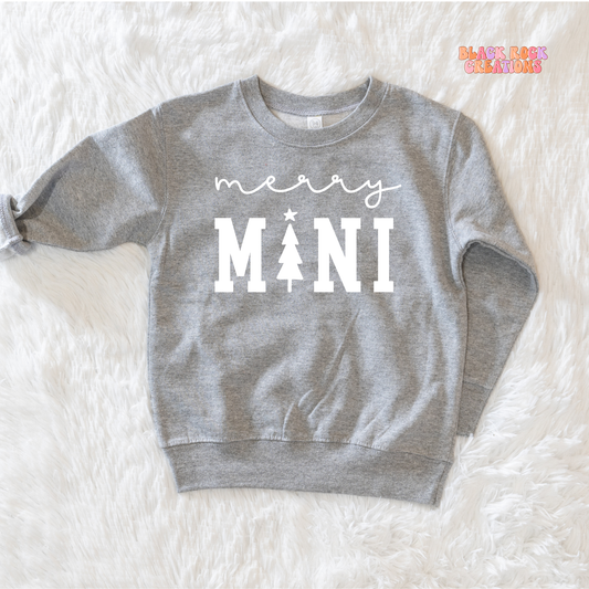 Merry mini toddler sweatshirt