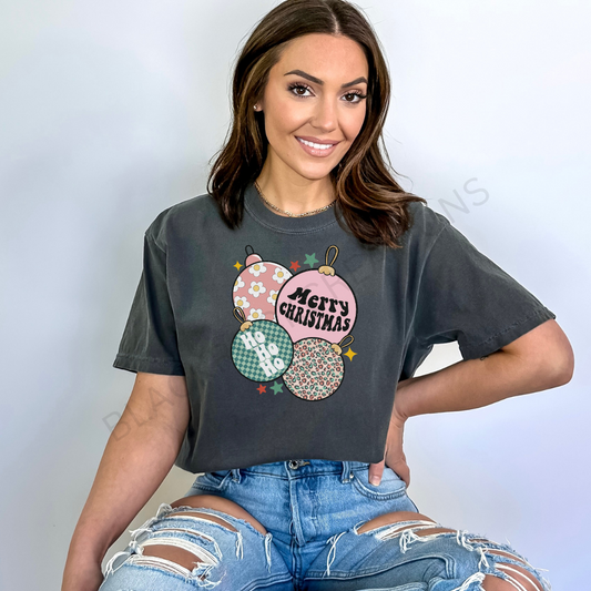 Merry Christmas comfort colors t-shirt