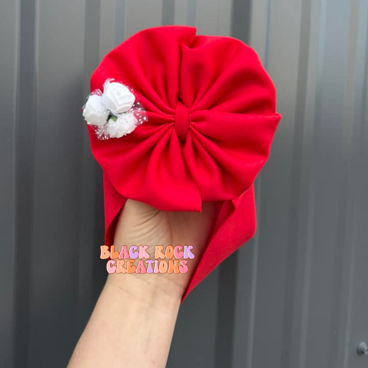 red scuba with roses bow - valentines day