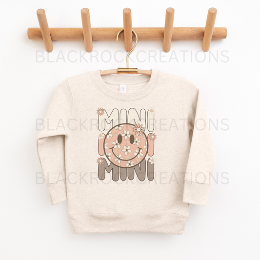 mini neutral toddler sweatshirt
