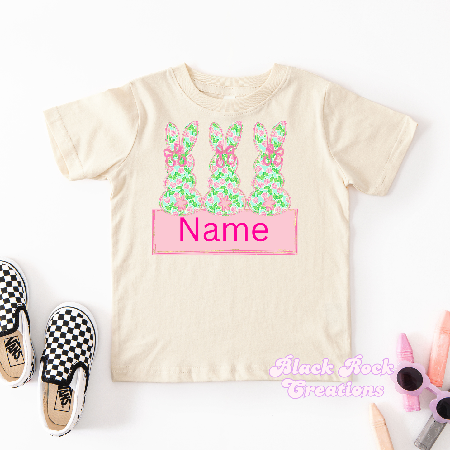 Easter name tee - infant & toddler LEAVE NAME IN NOTES ALONG WITH FONT