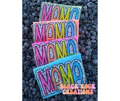 NEON mama comfort colors t-shirts