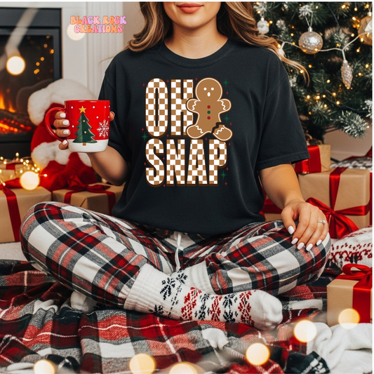 Oh snap comfort colors tshirt
