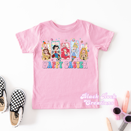 Girly happy easter tee - infant & toddler