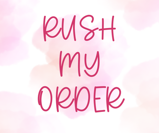 RUSH FEE