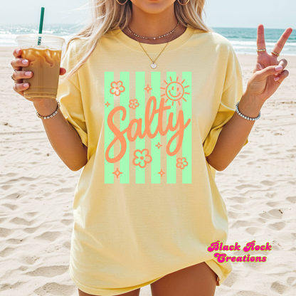 Salty comfort colors tshirt