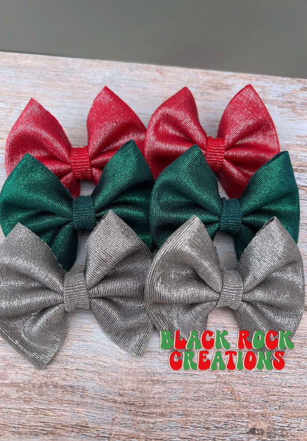Mini solid sparkly Christmas bundle