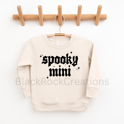 spooky mini toddler sweatshirt