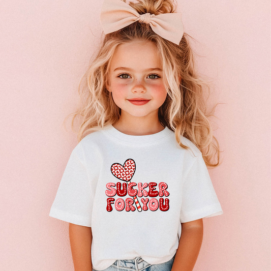 sucker for you valentines day tee