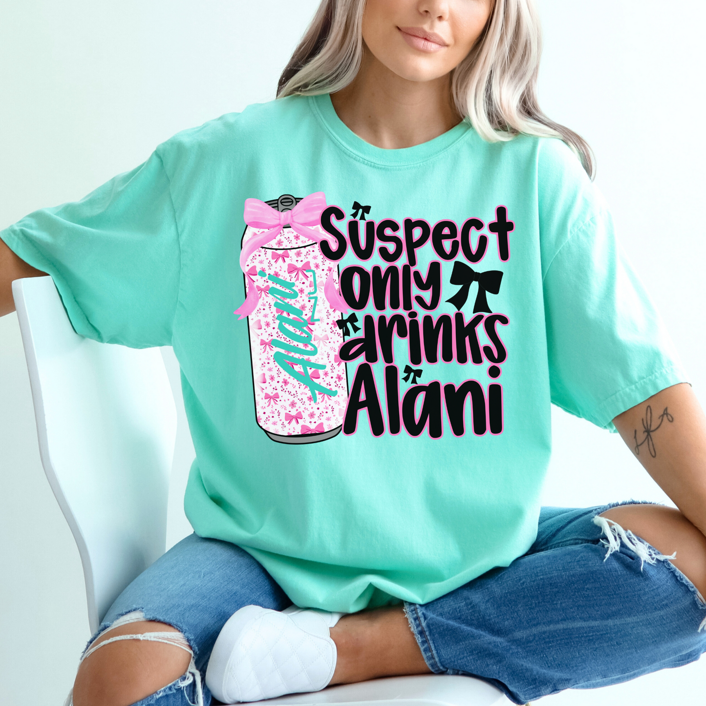 suspect only drinks comfort colors tshirt