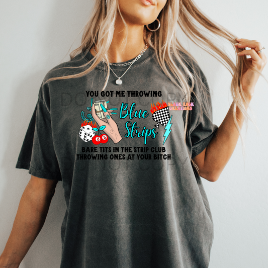 got me throwing comfort colors tshirt