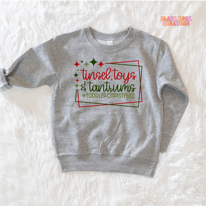 #toddler Christmas toddler sweatshirt