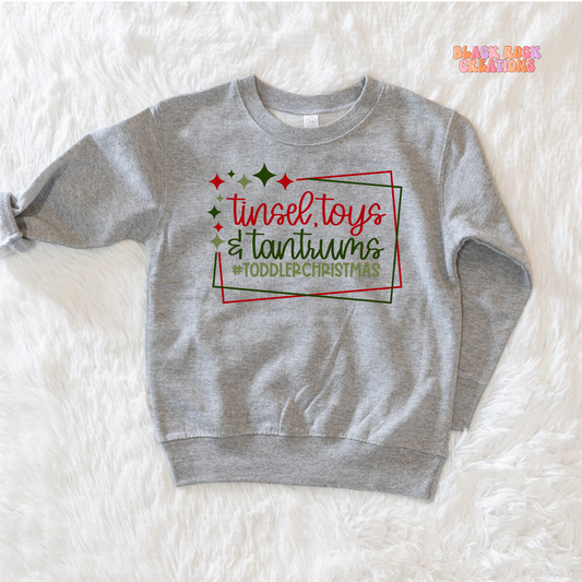 #toddler Christmas toddler sweatshirt