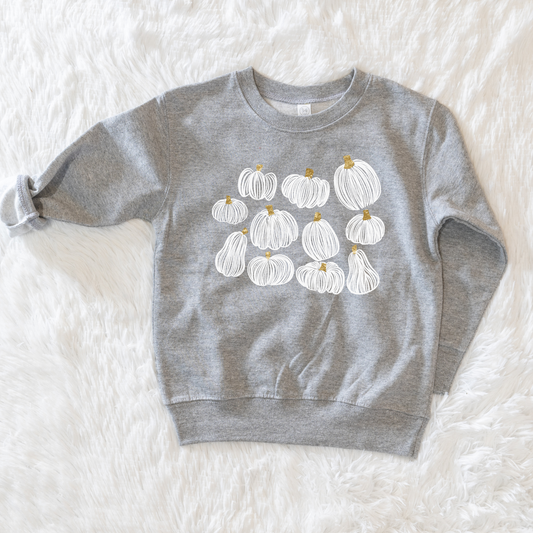 Pumpkins toddler sweatshirt