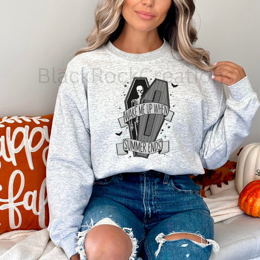 wake me when summer ends sweatshirt