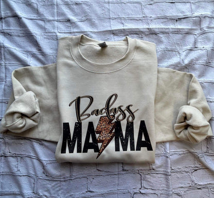 Badass mama crewneck