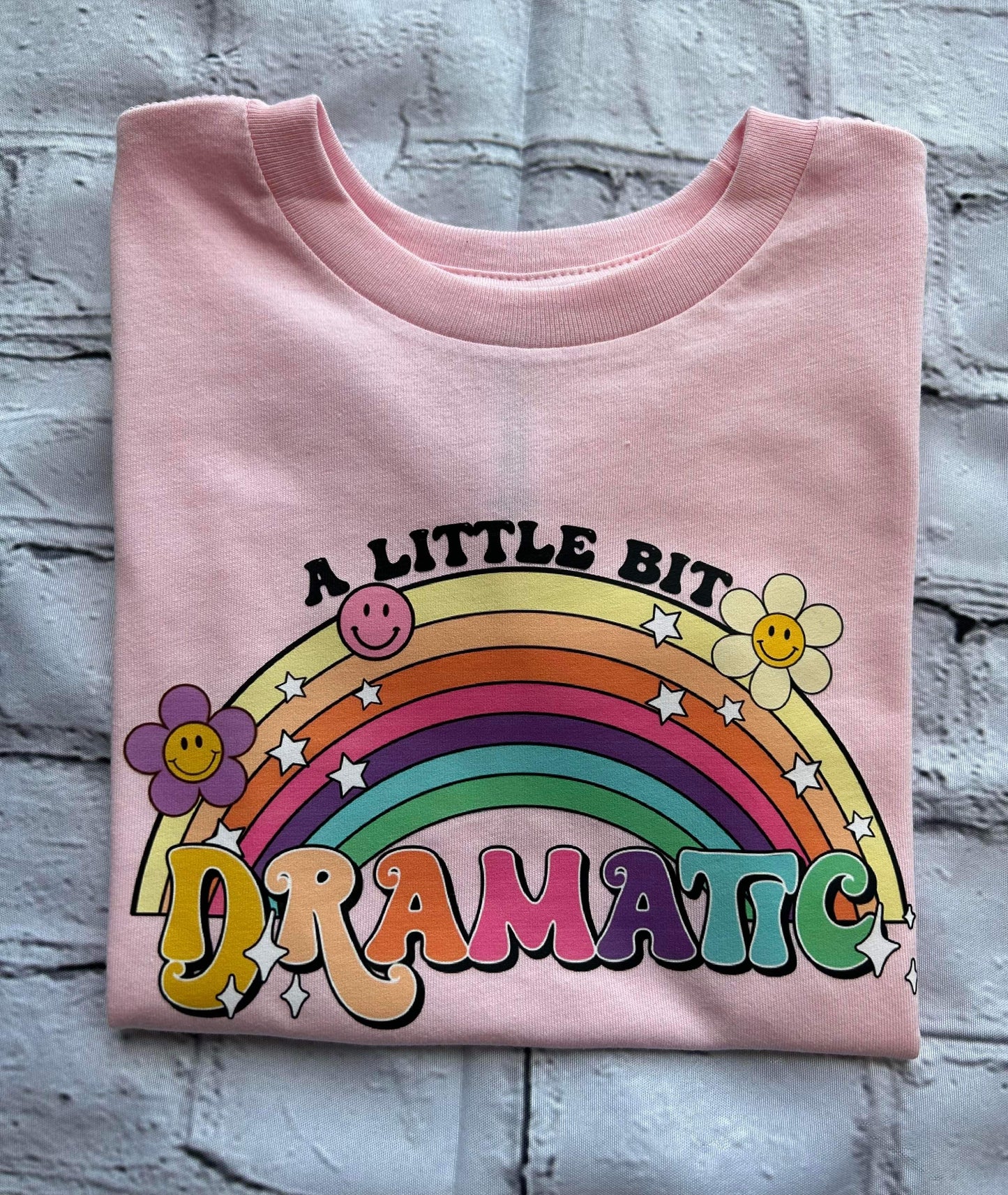A little bit dramatic toddler tshirt
